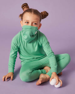 ROARSOME BAMBOO BASE LAYER - MISTY GREEN