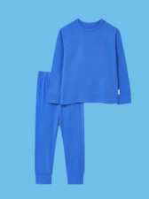 ROARSOME BAMBOO BASE LAYER - OCEAN BLUE