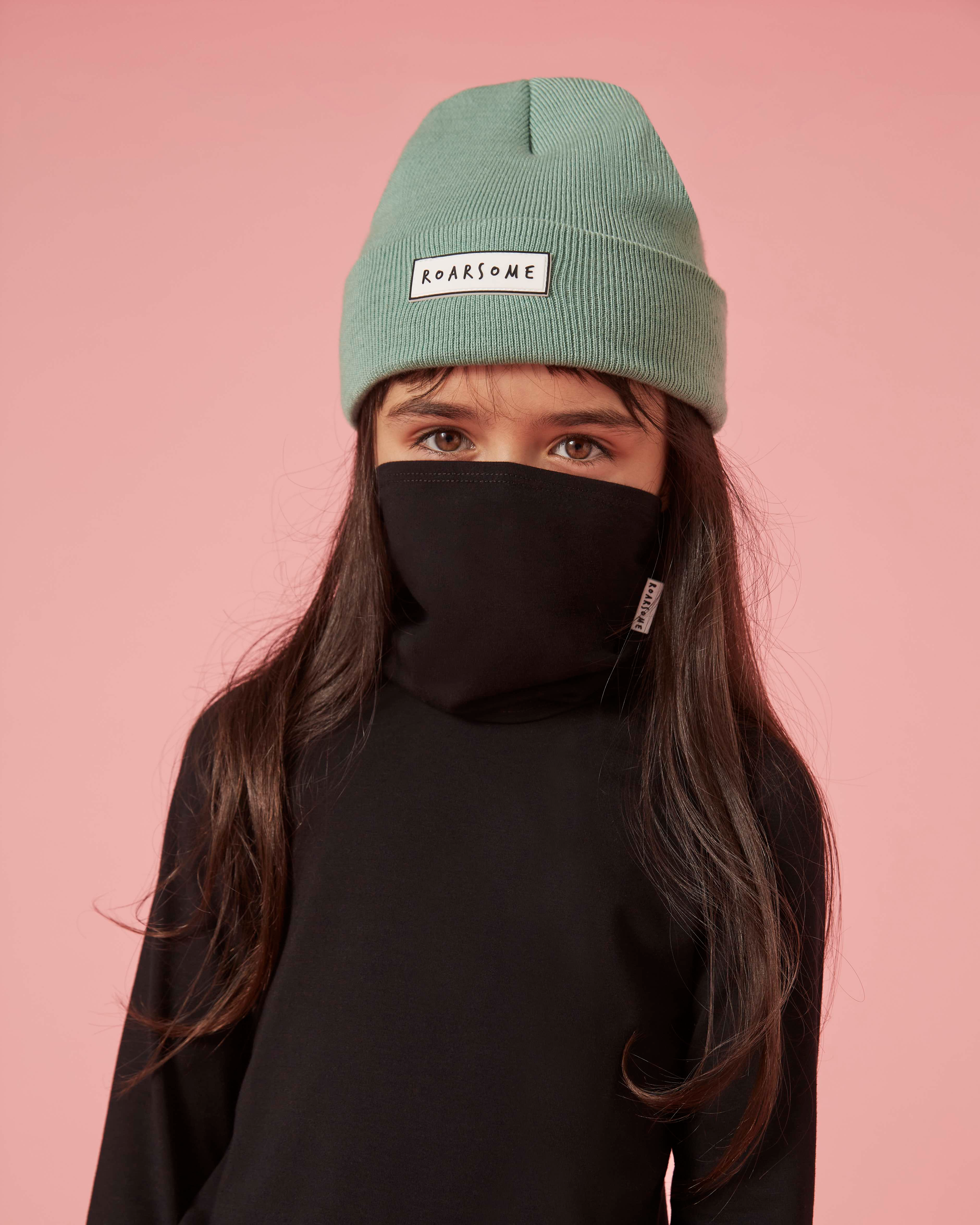 ROARSOME BAMBOO BASE LAYER - MIDNIGHT BLACK