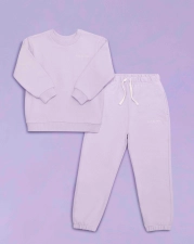 ROARSOME ORGANIC COTTON TRACKSUIT - DUSK LILAC