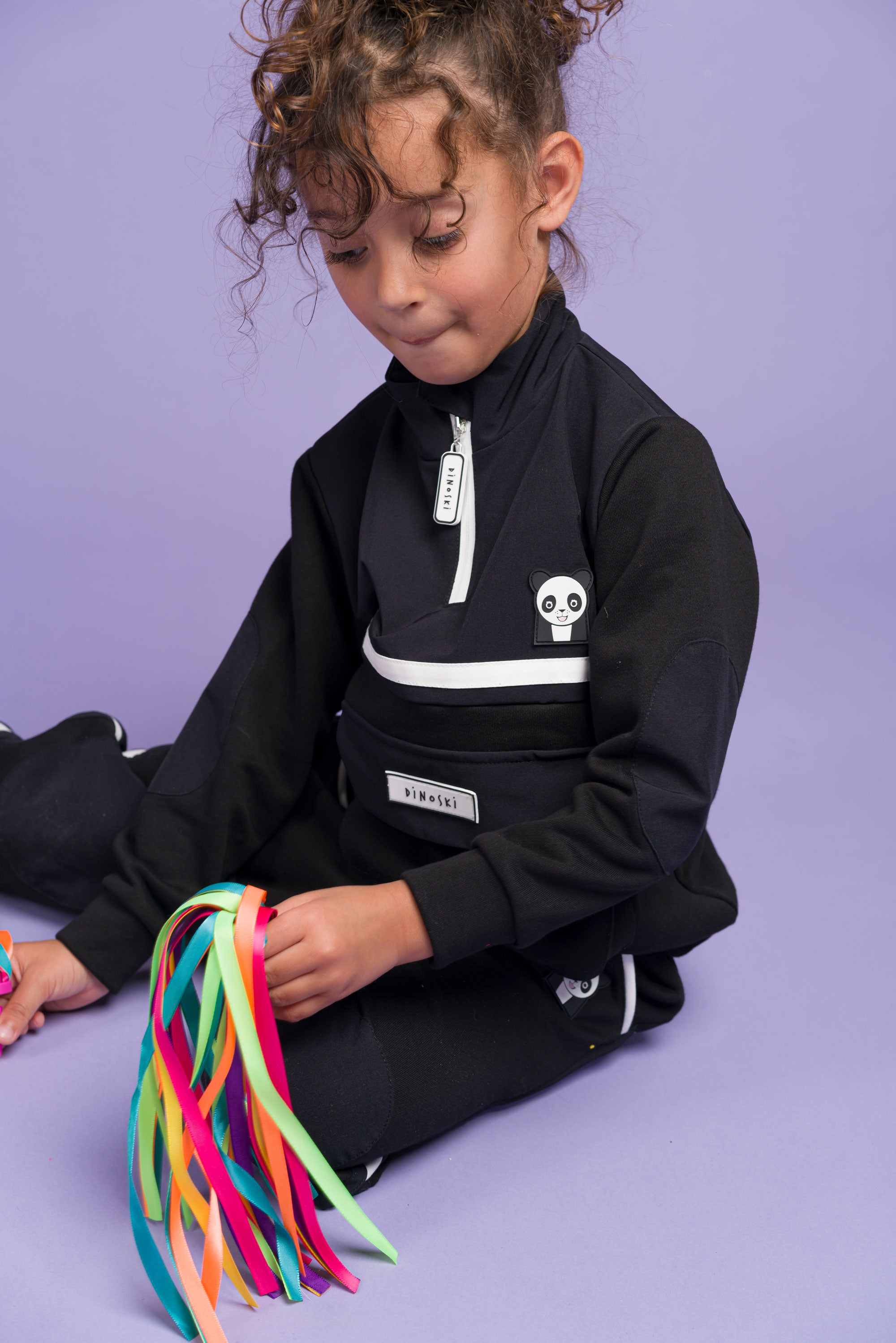 ROARSOME PATCH THE PANDA - QUARTER ZIP