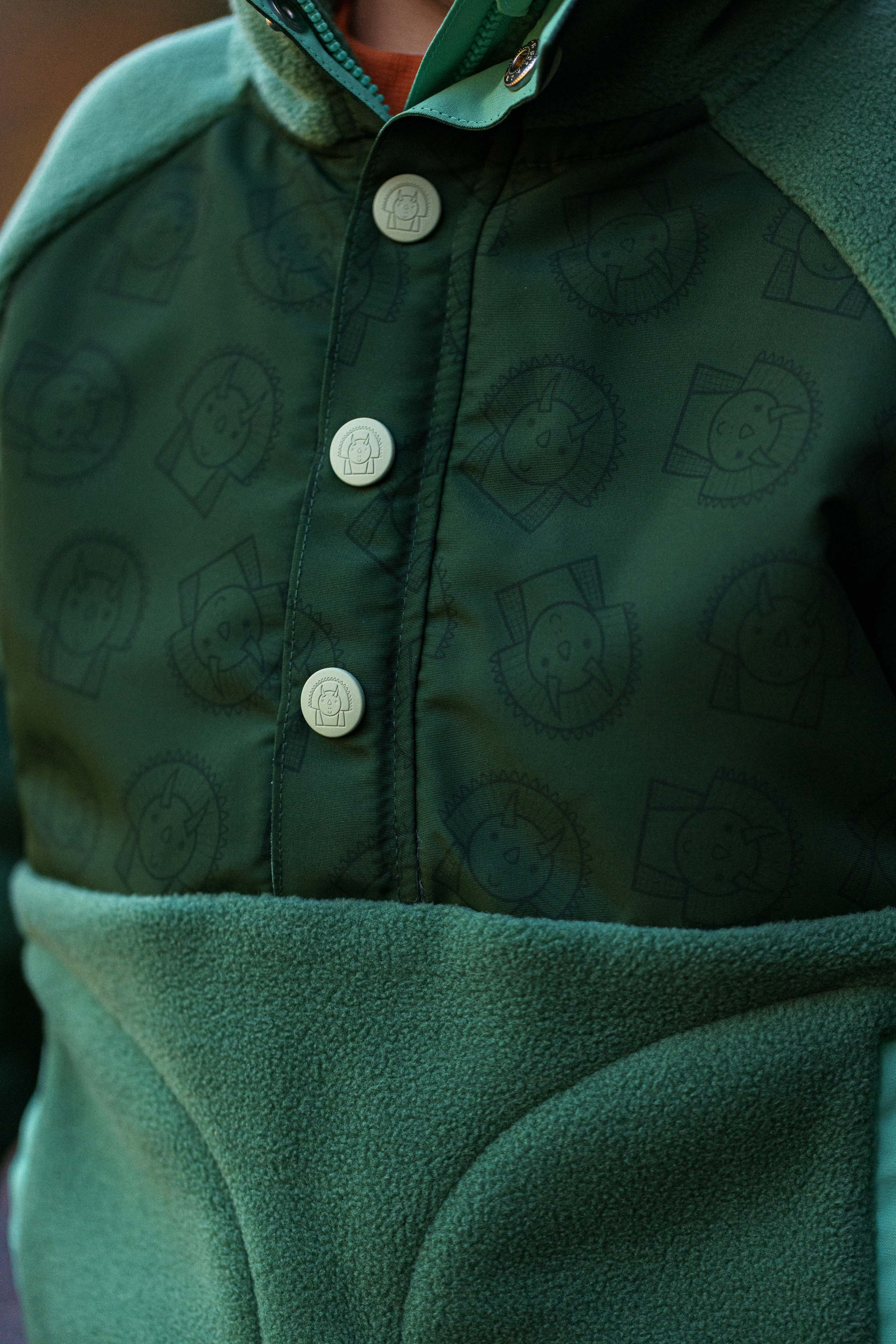 ROARSOME SPIKE THE DINOSAUR - FLEECE