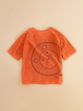 ROARSOME ADVENTURE CLUB - KIDS CUB T-SHIRT ORANGE