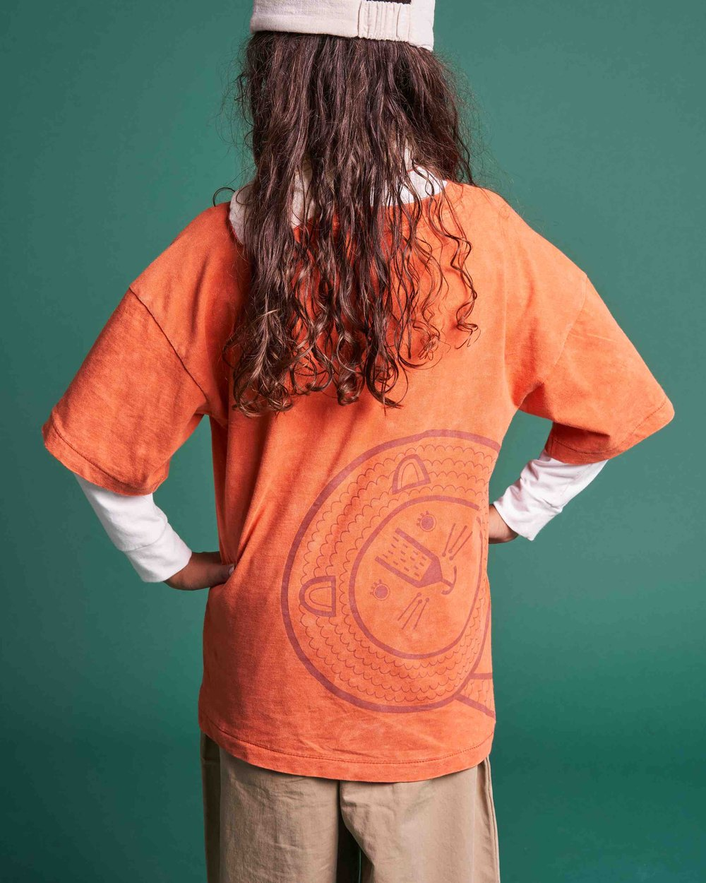 ROARSOME ADVENTURE CLUB - KIDS CUB T-SHIRT ORANGE