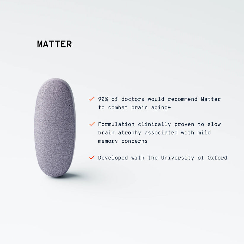 ELYSIUM HEALTH MATTER  240 REVIEWS TRI-VITAMIN COMPLEX FOR BRAIN AGING