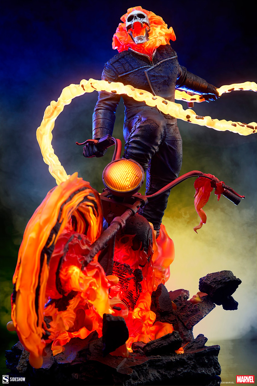 SIDESHOW GHOST RIDER (CLASSIC VARIANT) PREMIUM FORMAT™ FIGURE BY SIDESHOW COLLECTIBLES