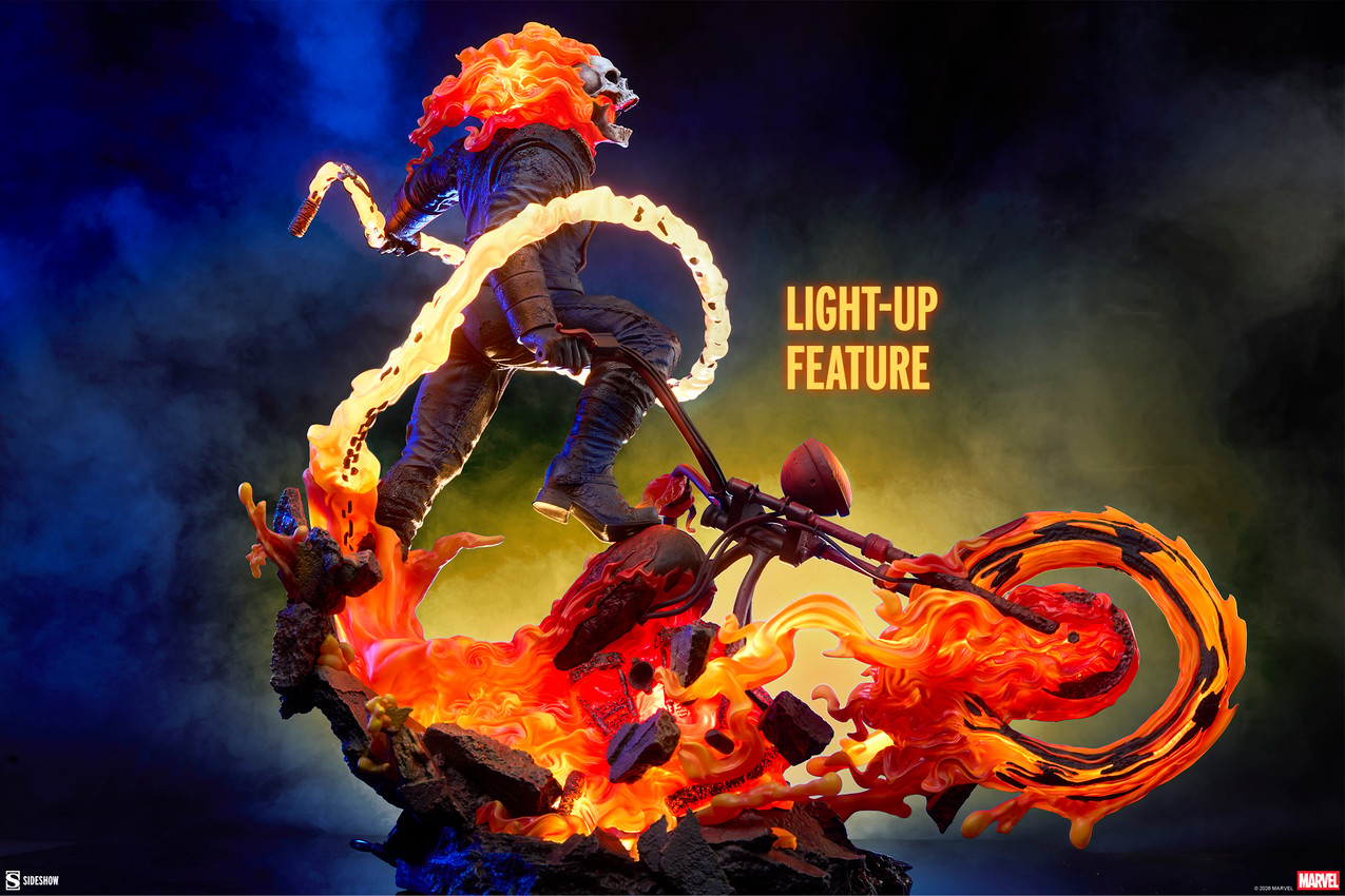 SIDESHOW GHOST RIDER (CLASSIC VARIANT) PREMIUM FORMAT™ FIGURE BY SIDESHOW COLLECTIBLES