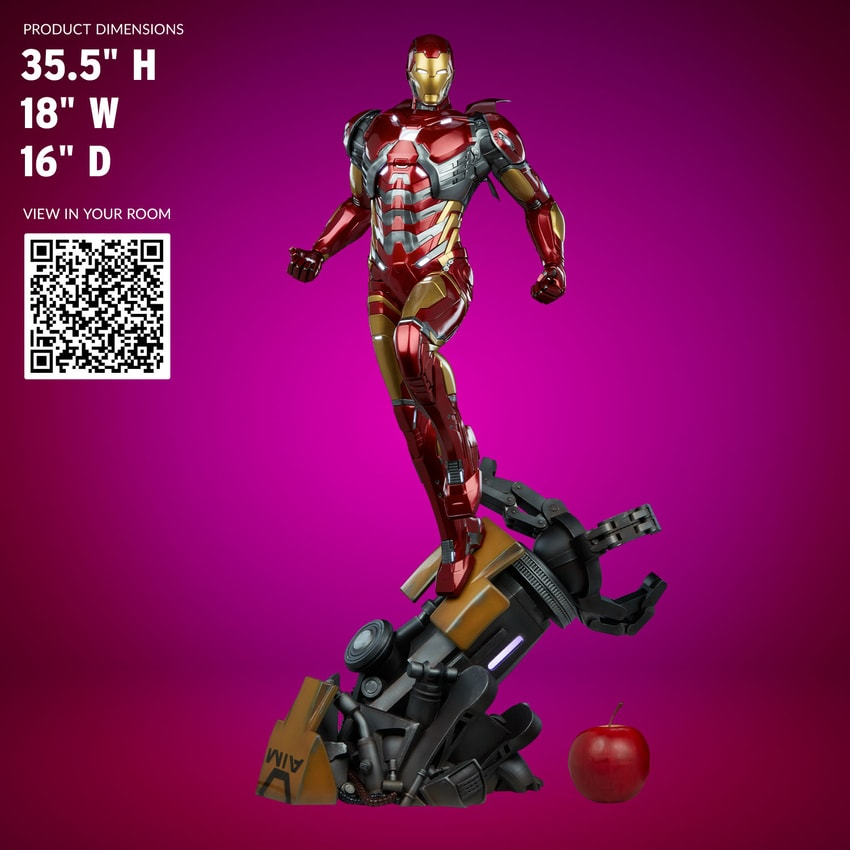 SIDESHOW IRON MAN 1:3 SCALE STATUE BY PCS
