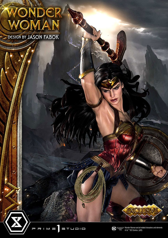 SIDESHOW WONDER WOMAN VS HYDRA 1:3 SCALE STATUE BY PRIME 1 STUDIO