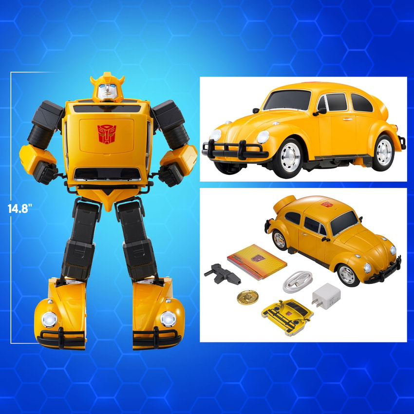 SIDESHOW BUMBLEBEE G1 FLAGSHIP ROBOT ELECTRONICS BY ROBOSEN