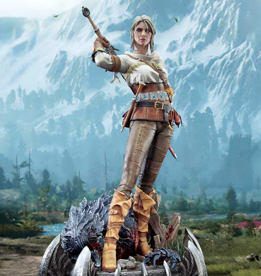 SIDESHOW CIRI FIONA ELEN RIANNON 1:3 SCALE STATUE BY PRIME 1 STUDIO
