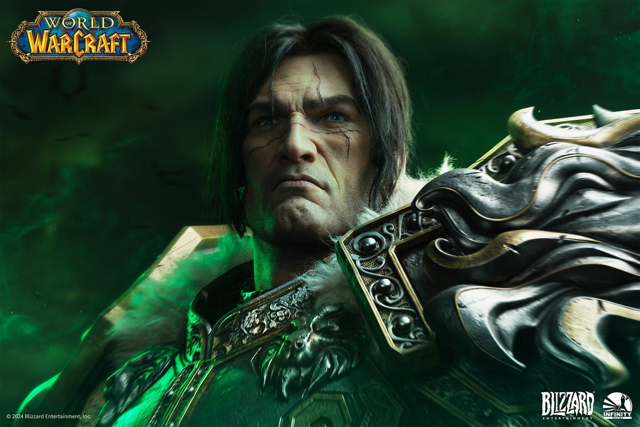 SIDESHOW VARIAN WRYNN LIFE-SIZE BUST BY INFINITY STUDIO