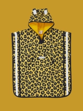 ROARSOME DASH THE LEOPARD - KIDS PONCHO TOWEL