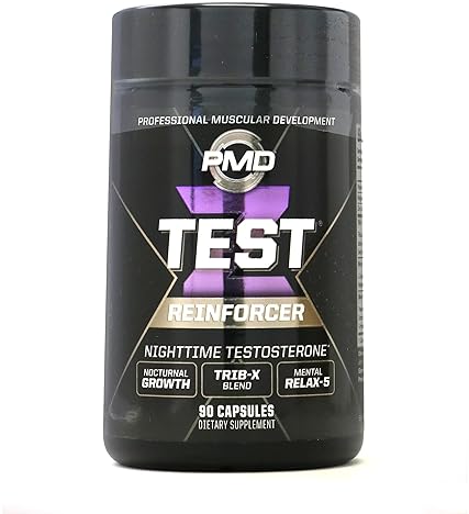 PMD SPORTS Z-TEST NIGHTTIME TESTOSTERONE SUPPORT - SLEEP AID FOR MUSCLE GROWTH RECOVERY - 90 CAPS