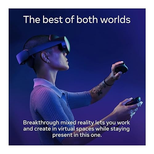 META QUEST PRO VR HEADSET ADVANCED VIRTUAL REALITY GAMING AND IMMERSIVE EXPERIENCE
