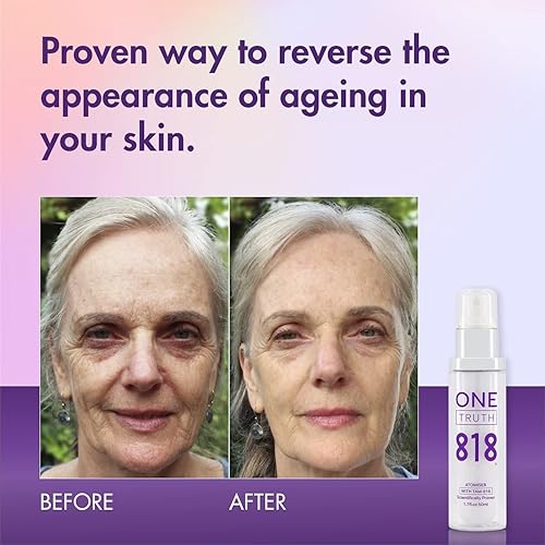 ONE TRUTH 818 ATOMISER SPRITZ TAM-818 ANTI-AGING FACE MIST WITH TELOMERASE ACTIVATION FOR YOUTHFUL SKIN