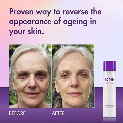 ONE TRUTH ANTI-AGING SERUM FOR FACE NECK RADIANCE, REDNESS RELIEF, EVEN TONE, YOUTHFUL SKIN