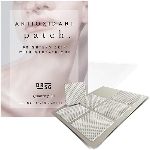 DRSG DR. STEVEN GABRIEL GLUTATHIONE ANTIOXIDANT SKIN BRIGHTENING PATCH 30 DAY SUPPLY