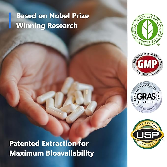 T.A. SCIENCES TA-65 TELOMERE ACTIVATION SUPPLEMENT, 2.5 TIMES POTENCY TELOMERASE, 30 CAPSULES