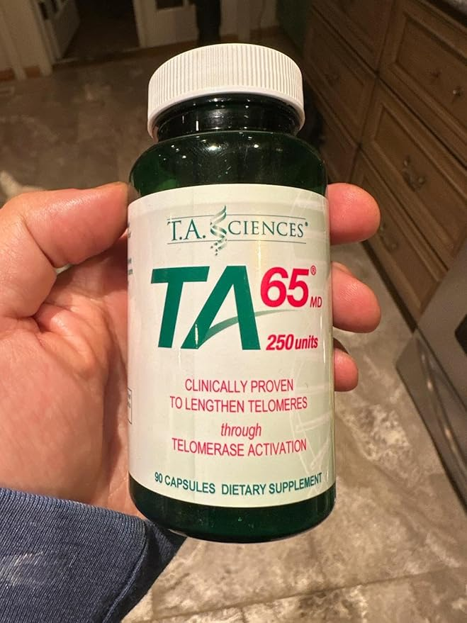 T.A. SCIENCES TA-65 TELOMERE ACTIVATION SUPPLEMENT - 2.5 TIMES POTENCY, 90 CAPSULES, 3 PACK