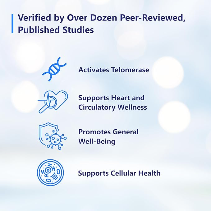 T.A. SCIENCES TELOMERASE ACTIVATION SUPPLEMENT - 100 UNITS TA 65 MD, 30 CAPSULES