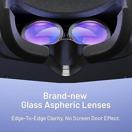 PIMAX CRYSTAL LIGHT VR HEADSET 8K QLED 2880X2880 EYE RESOLUTION PC VR FOR FLIGHT SIMS GAMING