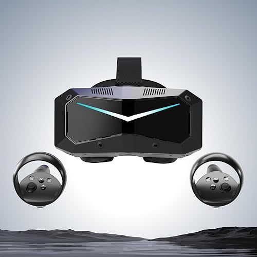PIMAX CRYSTAL VR HEADSET 50PPD 3840X3840 PER EYE ULTRA-SHARP 127 FOV FOR FLIGHT SIMS GAMES