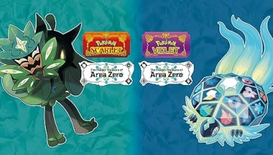POKéMON SCARLET VIOLET EXPANSION PASS THE HIDDEN TREASURE OF AREA ZERO DIGITAL CODE SWITCH