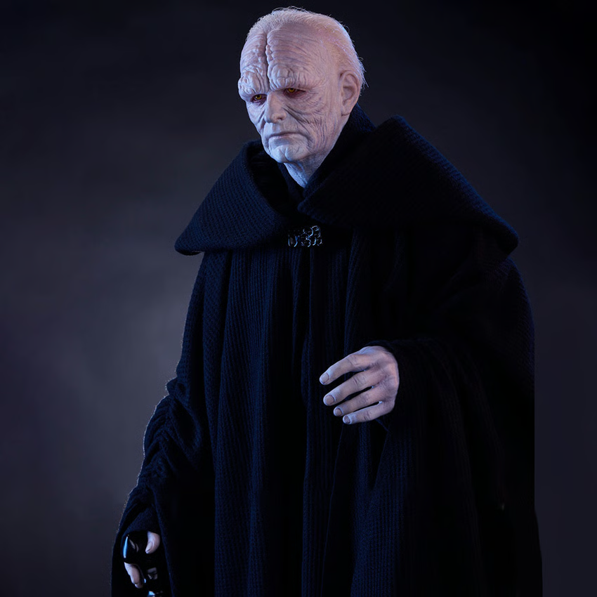 SIDESHOW EMPEROR PALPATINE HYPERREAL 1:3 SCALE STATUE BY PCS