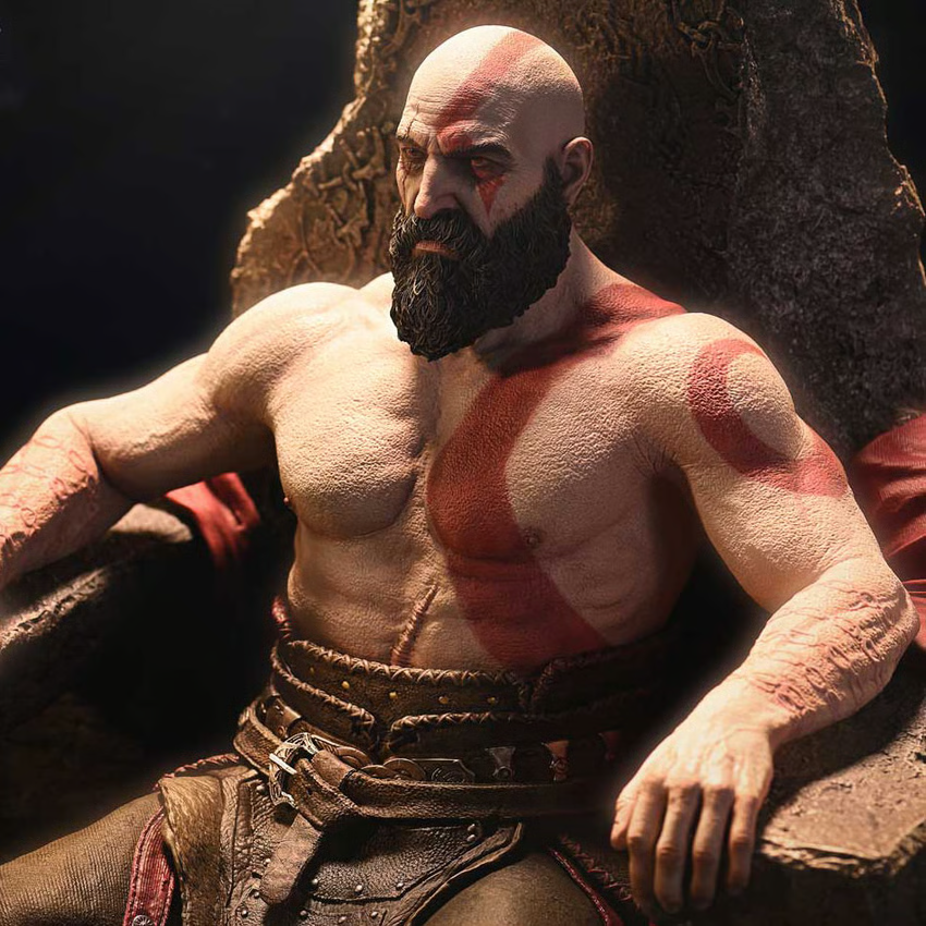 SIDESHOW MASTER THYSELF KRATOS 1:3 SCALE STATUE BY PRIME 1 STUDIO