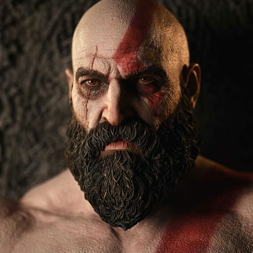 SIDESHOW MASTER THYSELF KRATOS 1:3 SCALE STATUE BY PRIME 1 STUDIO