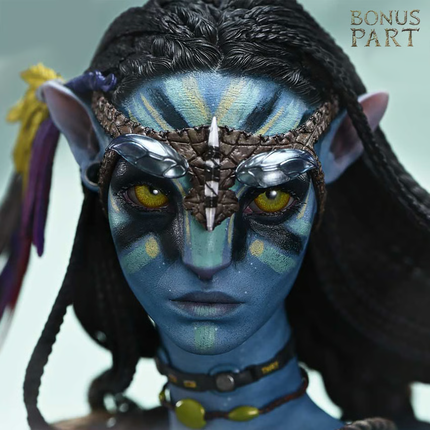 SIDESHOW NEYTIRI & THANATOR (DELUXE BONUS VERSION) QUARTER SCALE STATUE BY PRIME 1 STUDIO