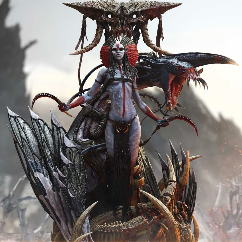 SIDESHOW VARANG & NIGHTWRAITH QUARTER SCALE STATUE BY PRIME 1 STUDIO