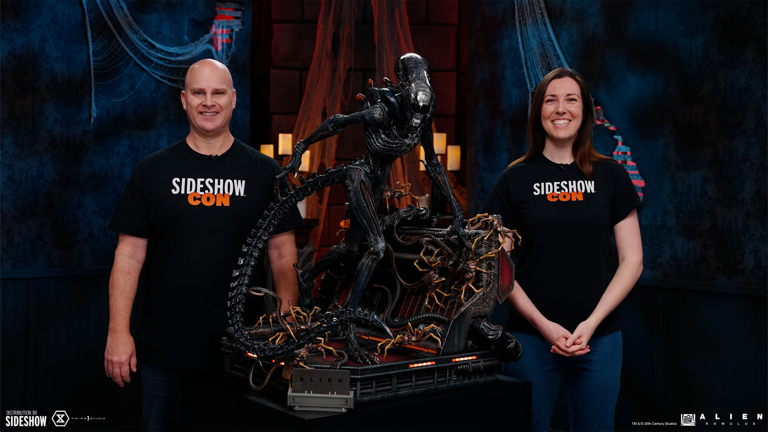 SIDESHOW SCORCHED XENOMORPH (DELUXE BONUS VERSION)