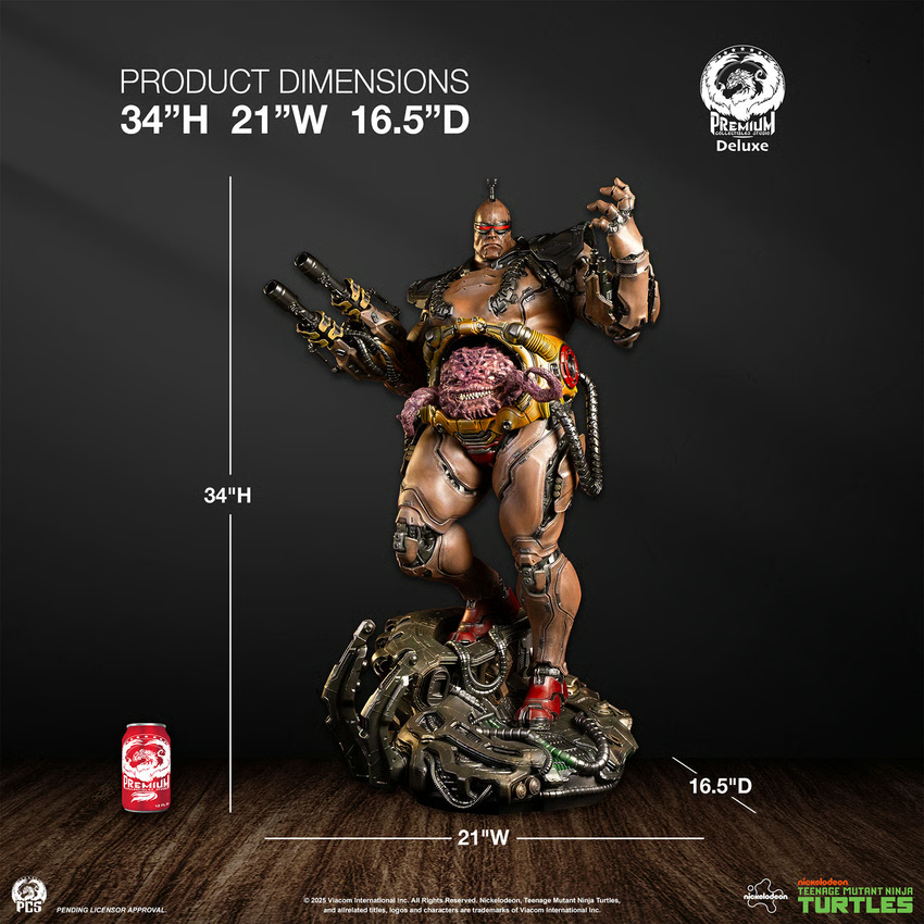 SIDESHOW KRANG (DELUXE EDITION) 1:3 SCALE STATUE BY PCS