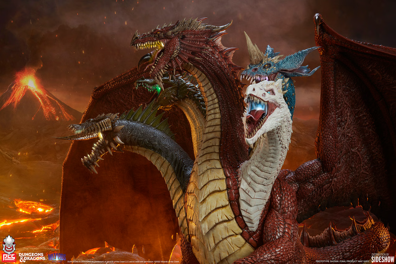 SIDESHOW TIAMAT (DELUXE EDITION) STATUES BY PCS