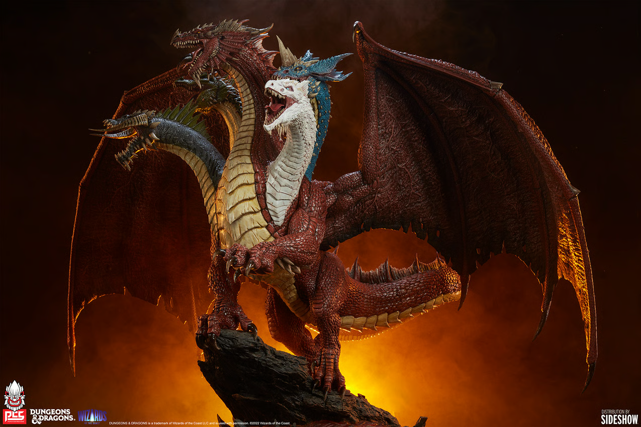SIDESHOW TIAMAT (DELUXE EDITION) STATUES BY PCS