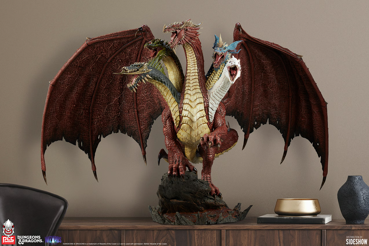 SIDESHOW TIAMAT (DELUXE EDITION) STATUES BY PCS