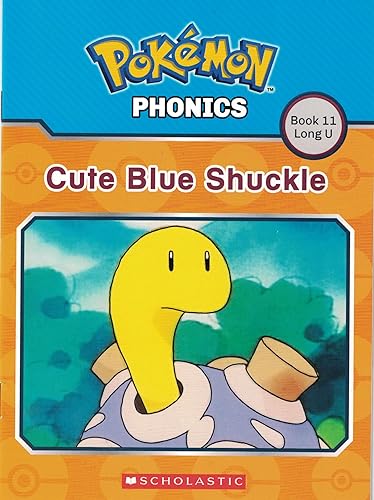 POKEMON PHONICS BOOK 11 LEARN LONG U SOUND WITH CUTE BLUE SHUCKLE CHARACTER