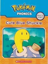 POKEMON PHONICS BOOK 11 LEARN LONG U SOUND WITH CUTE BLUE SHUCKLE CHARACTER