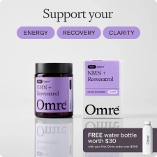 OMRE NAD+ SUPPORT  1182 REVIEWS NMN + RESVERATROL