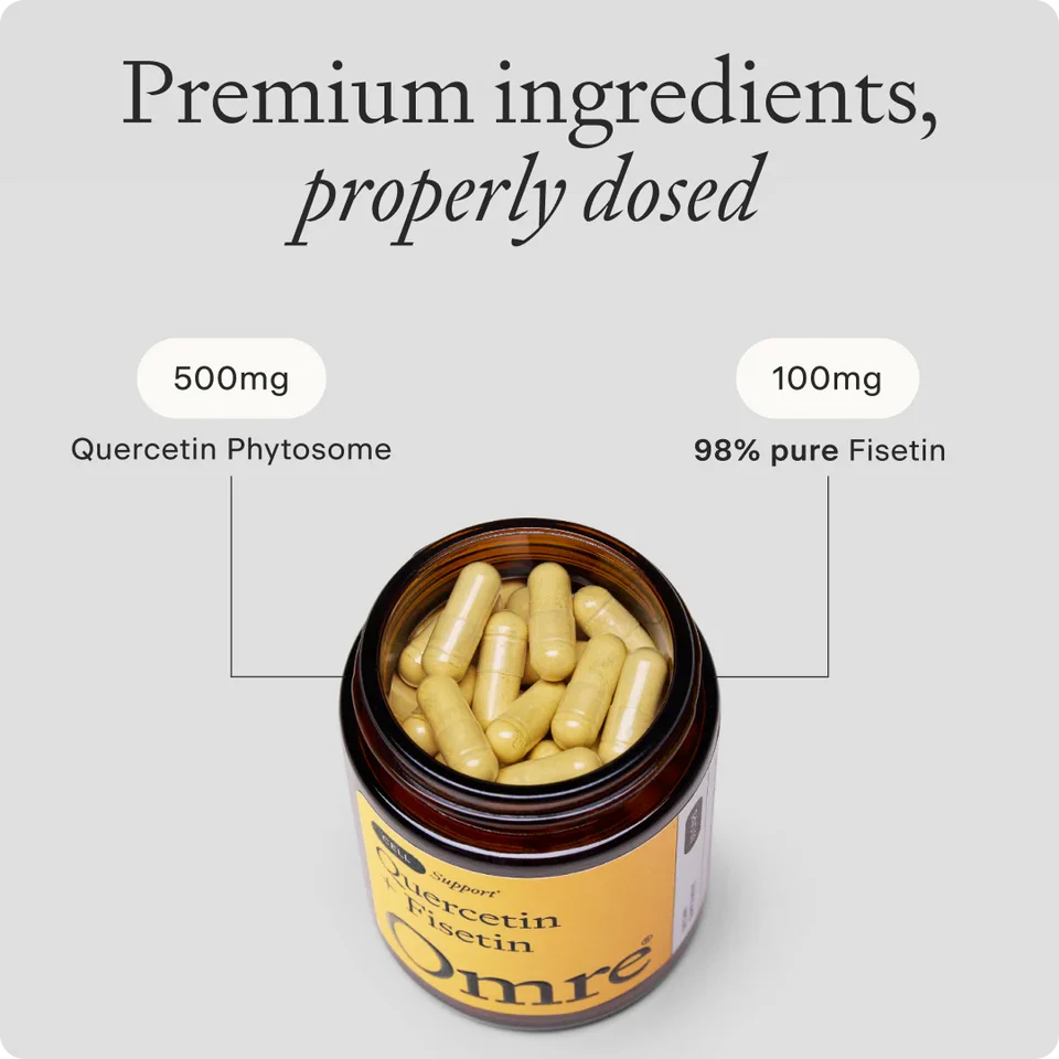OMRE CELL SUPPORT  QUERCETIN + FISETIN