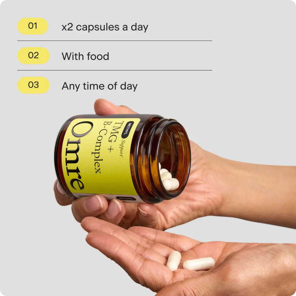 OMRE METHYL SUPPORT TMG + B-COMPLEX