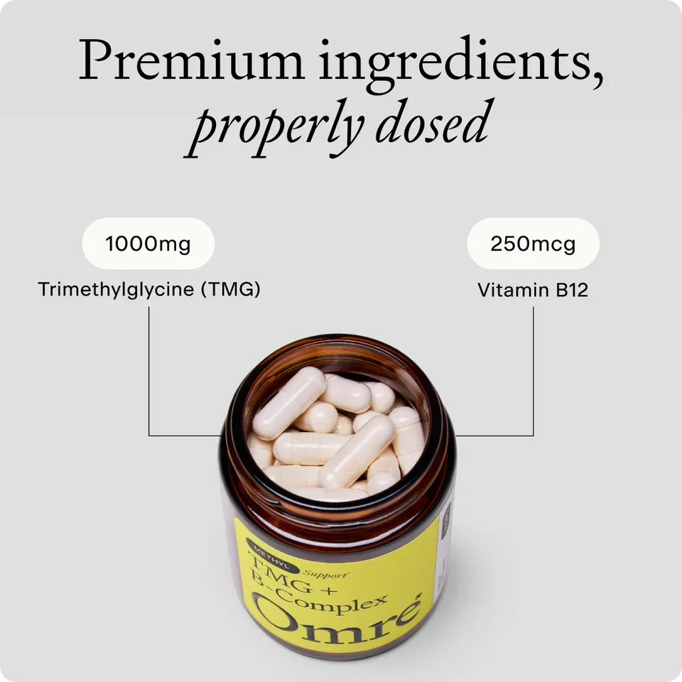 OMRE METHYL SUPPORT TMG + B-COMPLEX
