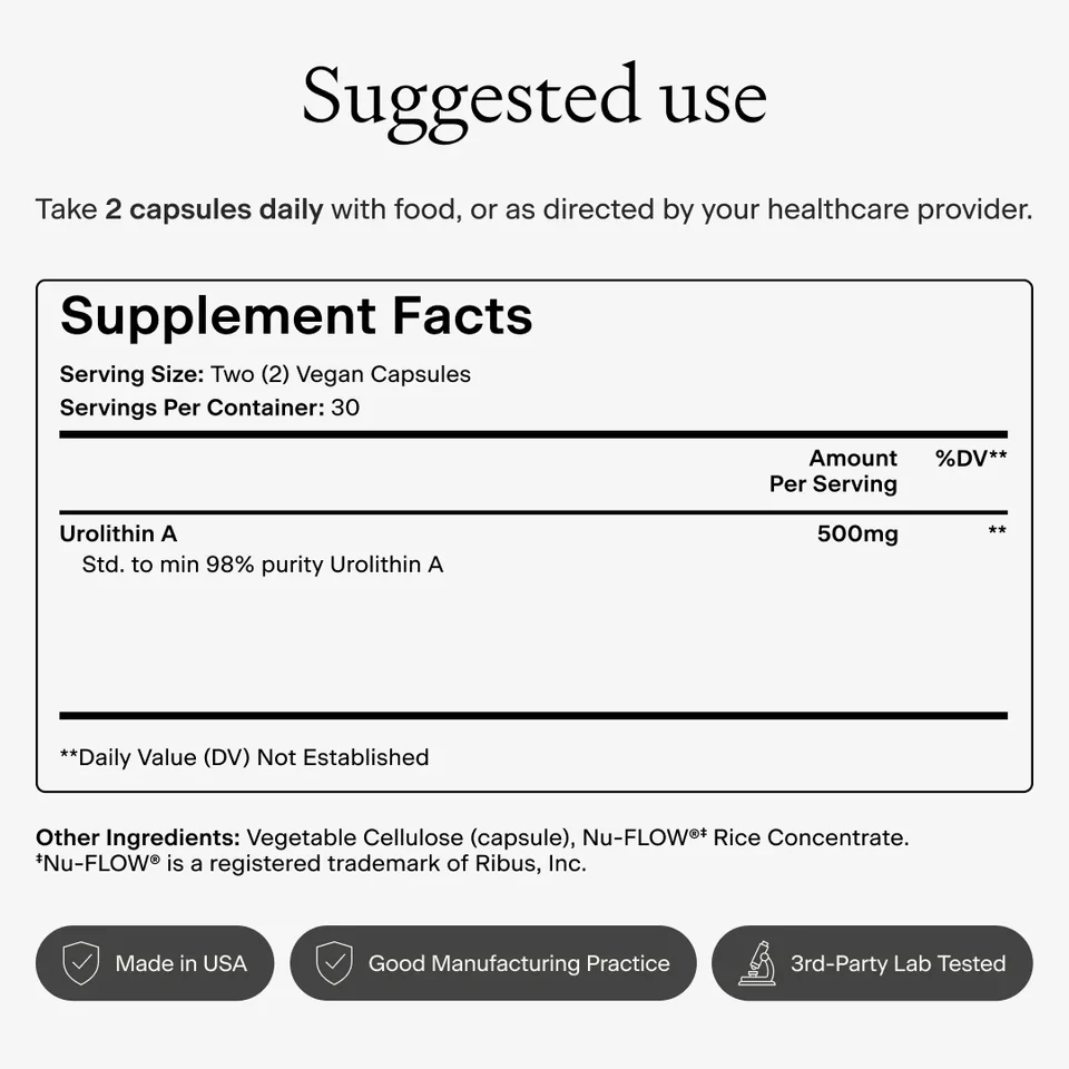 OMRE MITO SUPPORT UROLITHIN A