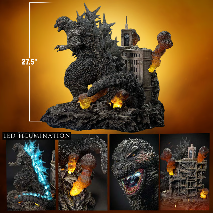SIDESHOW GODZILLA DIORAMA BY PRIME 1 STUDIO