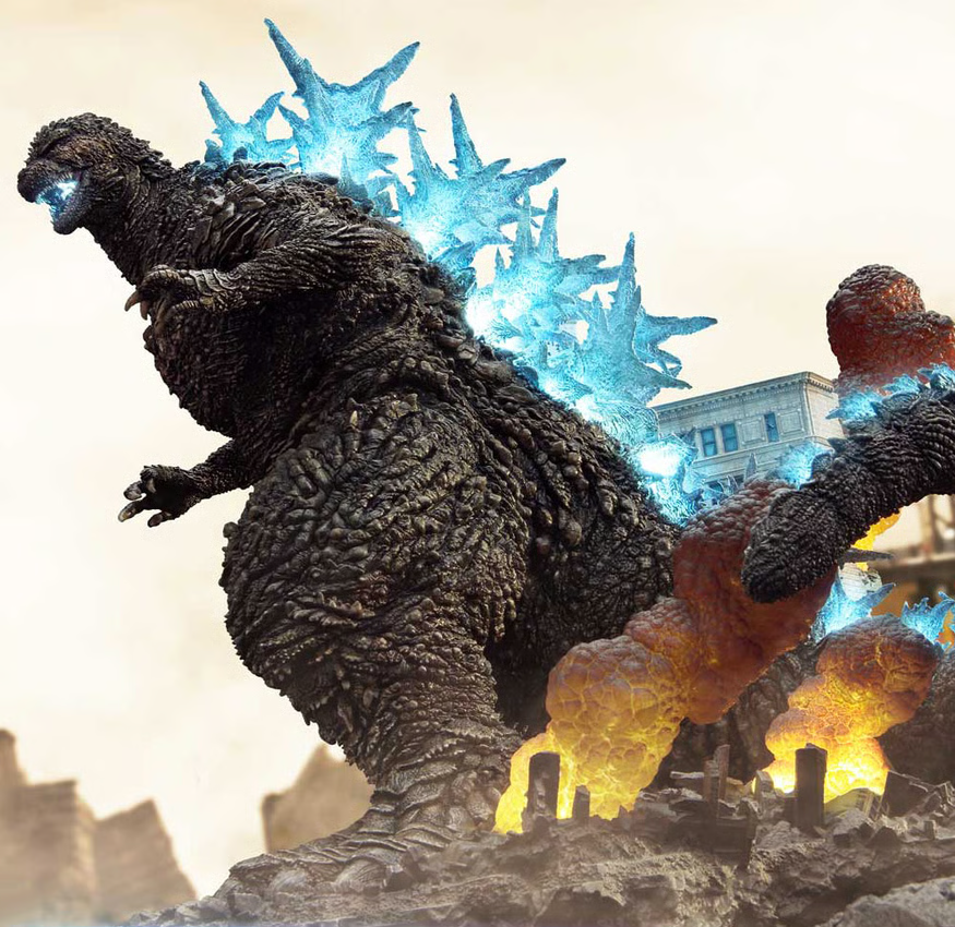 SIDESHOW GODZILLA DIORAMA BY PRIME 1 STUDIO