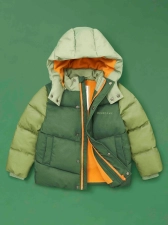 ROARSOME PUFFER JACKET - FOREST GREEN