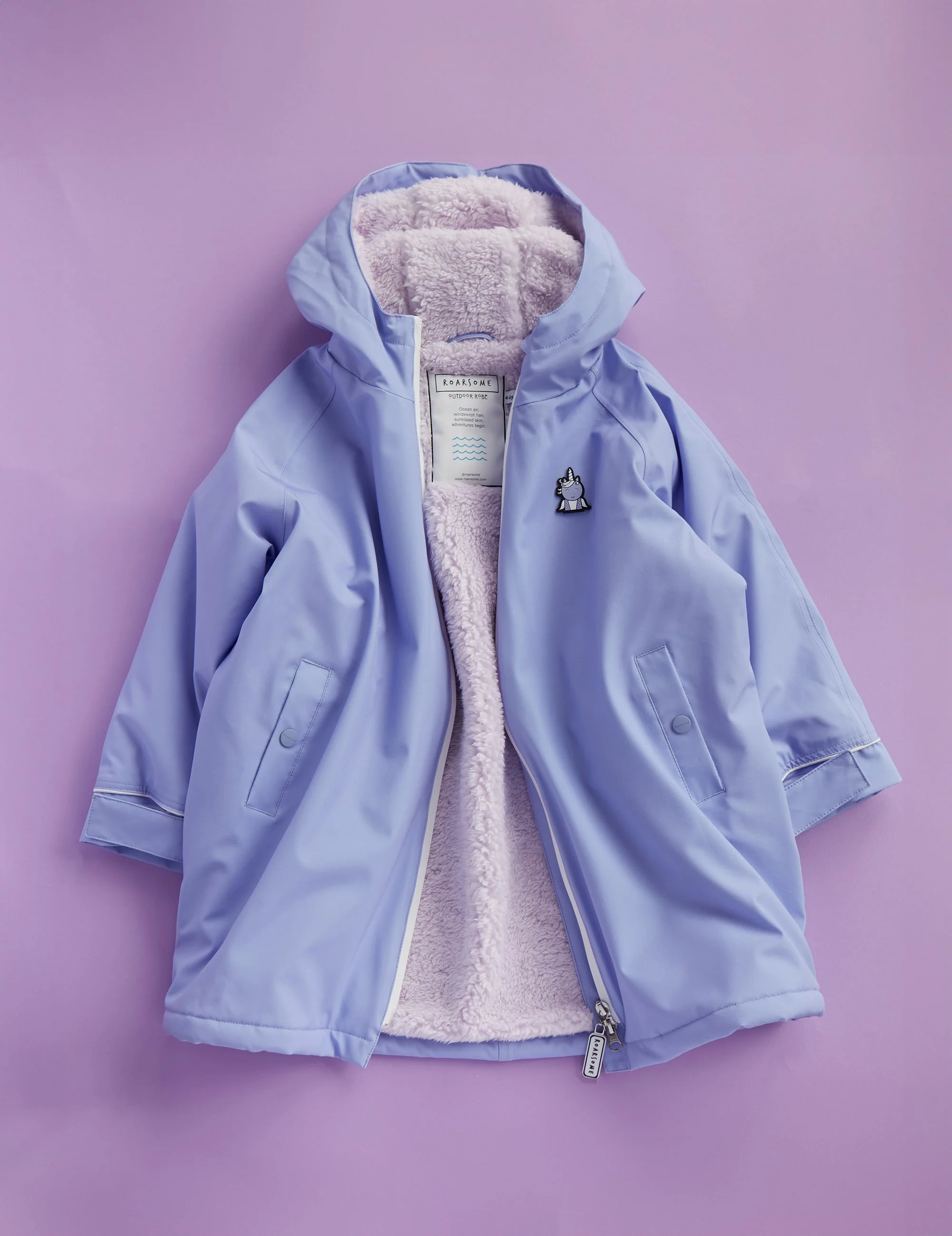 ROARSOME SPARKLE THE UNICORN - KIDS OUTDOOR CHANGING ROBE