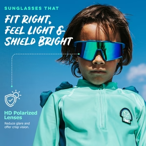 ROARSOME BLUE/GREEN - SUNGLASSES